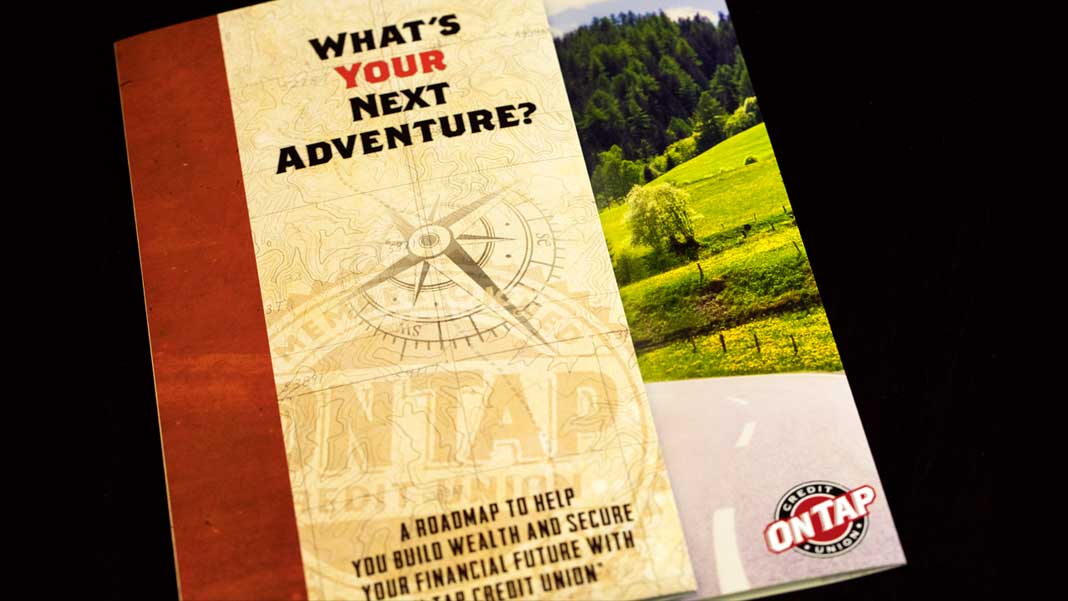 photo of on tap brochure